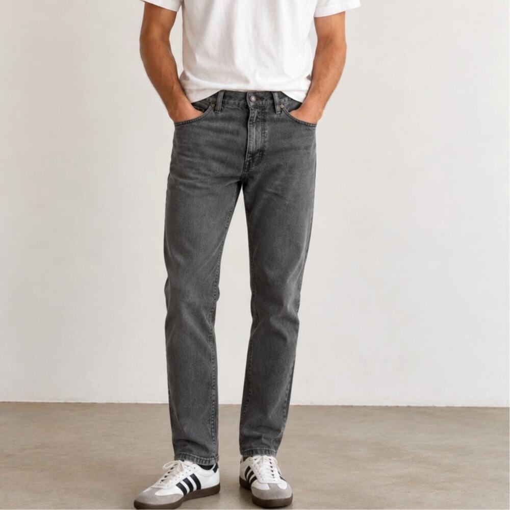 Patagonia Iron Clad Jeans Men's 31x32 Gray Straight Leg Organic Cotton Denim